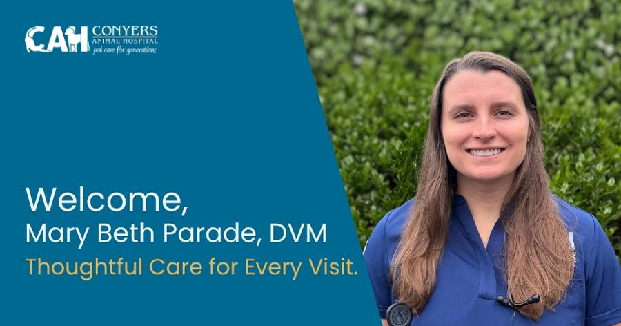 Welcome Dr. Mary Beth Parade to Conyers Animal Hospital
